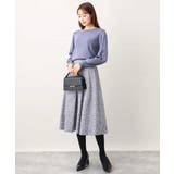 ベーシックボートネックニット/洗える/WEB限定サイズあり | OFUON | 詳細画像56 