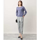 ベーシックボートネックニット/洗える/WEB限定サイズあり | OFUON | 詳細画像60 