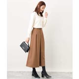 ベーシックボートネックニット/洗える/WEB限定サイズあり | OFUON | 詳細画像64 