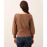 ベーシックボートネックニット/洗える/WEB限定サイズあり | OFUON | 詳細画像67 