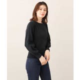 ベーシックボートネックニット/洗える/WEB限定サイズあり | OFUON | 詳細画像74 