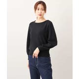 ベーシックボートネックニット/洗える/WEB限定サイズあり | OFUON | 詳細画像78 