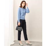 ベーシックボートネックニット/洗える/WEB限定サイズあり | OFUON | 詳細画像9 