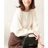 アイボリー | ベーシックボートネックニット/洗える/WEB限定サイズあり | OFUON