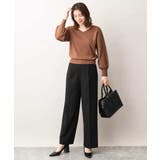 ベーシックVネックニット/洗える/WEB限定サイズあり | OFUON | 詳細画像11 