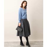 ベーシックVネックニット/洗える/WEB限定サイズあり | OFUON | 詳細画像17 