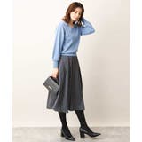 ベーシックVネックニット/洗える/WEB限定サイズあり | OFUON | 詳細画像20 