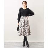 ベーシックVネックニット/洗える/WEB限定サイズあり | OFUON | 詳細画像21 