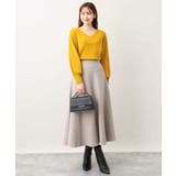 ベーシックVネックニット/洗える/WEB限定サイズあり | OFUON | 詳細画像37 