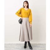 ベーシックVネックニット/洗える/WEB限定サイズあり | OFUON | 詳細画像39 