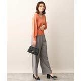 ベーシックVネックニット/洗える/WEB限定サイズあり | OFUON | 詳細画像4 