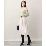 ベーシックVネックニット/洗える/WEB限定サイズあり | OFUON | 詳細画像42 