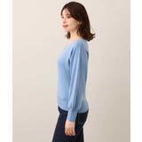 ベーシックVネックニット/洗える/WEB限定サイズあり | OFUON | 詳細画像47 