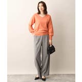 ベーシックVネックニット/洗える/WEB限定サイズあり | OFUON | 詳細画像5 