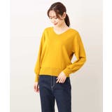 ベーシックVネックニット/洗える/WEB限定サイズあり | OFUON | 詳細画像59 