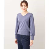 ベーシックVネックニット/洗える/WEB限定サイズあり | OFUON | 詳細画像60 