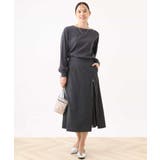 ボリューム袖ベーシックニット/洗える/WEB限定サイズあり | OFUON | 詳細画像11