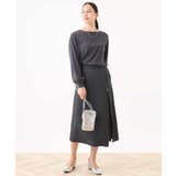 ボリューム袖ベーシックニット/洗える/WEB限定サイズあり | OFUON | 詳細画像13