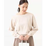 ボリューム袖ベーシックニット/洗える/WEB限定サイズあり | OFUON | 詳細画像14