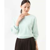 ボリューム袖ベーシックニット/洗える/WEB限定サイズあり | OFUON | 詳細画像18