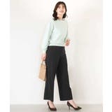 ボリューム袖ベーシックニット/洗える/WEB限定サイズあり | OFUON | 詳細画像26