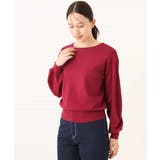 ボリューム袖ベーシックニット/洗える/WEB限定サイズあり | OFUON | 詳細画像39