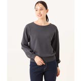 ボリューム袖ベーシックニット/洗える/WEB限定サイズあり | OFUON | 詳細画像40