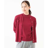 レッド | カラーニットアンサンブル/洗える/WEB限定サイズあり | OFUON