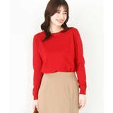 ドット柄コンパクトニットプルオーバー/洗える/WEB限定サイズあり | OFUON | 詳細画像2 