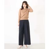 ドット柄コンパクトニットプルオーバー/洗える/WEB限定サイズあり | OFUON | 詳細画像22 