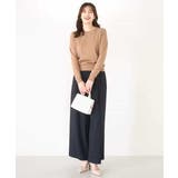 ドット柄コンパクトニットプルオーバー/洗える/WEB限定サイズあり | OFUON | 詳細画像23 