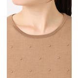 ドット柄コンパクトニットプルオーバー/洗える/WEB限定サイズあり | OFUON | 詳細画像30 