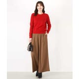 ドット柄コンパクトニットプルオーバー/洗える/WEB限定サイズあり | OFUON | 詳細画像6 