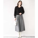 ベーシックVネックニット/洗える/WEB限定サイズあり | OFUON | 詳細画像30 