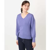 ベーシックVネックニット/洗える/WEB限定サイズあり | OFUON | 詳細画像41 