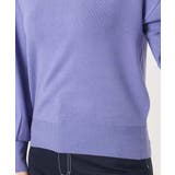 ベーシックVネックニット/洗える/WEB限定サイズあり | OFUON | 詳細画像46 