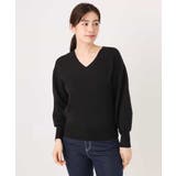 ベーシックVネックニット/洗える/WEB限定サイズあり | OFUON | 詳細画像54 