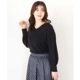 ベーシックVネックニット/洗える/WEB限定サイズあり | OFUON | 詳細画像6 