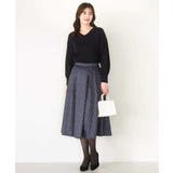 ベーシックVネックニット/洗える/WEB限定サイズあり | OFUON | 詳細画像7 