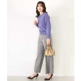 ベーシックボートネックニット/洗える/WEB限定サイズあり | OFUON | 詳細画像22