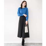 ベーシックボートネックニット/洗える/WEB限定サイズあり | OFUON | 詳細画像27