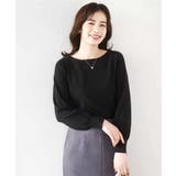 ベーシックボートネックニット/洗える/WEB限定サイズあり | OFUON | 詳細画像28