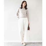 ベーシックボートネックニット/洗える/WEB限定サイズあり | OFUON | 詳細画像39