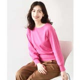 ベーシックボートネックニット/洗える/WEB限定サイズあり | OFUON | 詳細画像42