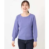 ベーシックボートネックニット/洗える/WEB限定サイズあり | OFUON | 詳細画像46