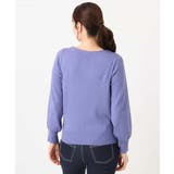 ベーシックボートネックニット/洗える/WEB限定サイズあり | OFUON | 詳細画像48