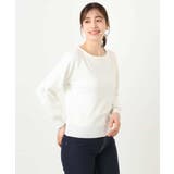 ベーシックボートネックニット/洗える/WEB限定サイズあり | OFUON | 詳細画像53