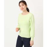 ベーシックボートネックニット/洗える/WEB限定サイズあり | OFUON | 詳細画像54