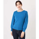 ベーシックボートネックニット/洗える/WEB限定サイズあり | OFUON | 詳細画像56