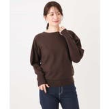前後2WAYドルマンニット/吸湿発熱/洗える/WEB限定サイズあり | OFUON | 詳細画像21 